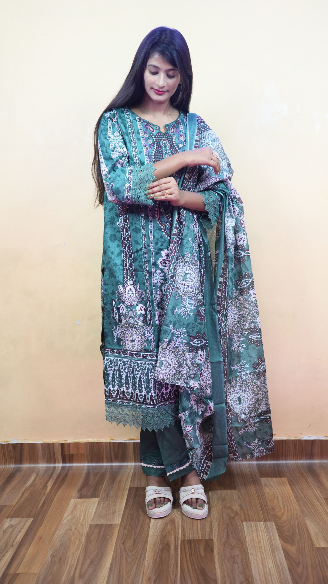 Noor-e-Zaitoon Co-ord Lawn Suit