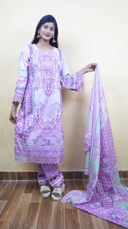 Gulragi Bahar Co-ord Lawn Suit