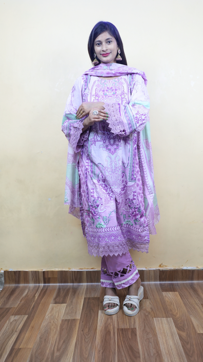 Gulragi Bahar Co-ord Lawn Suit