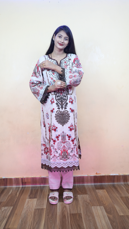 Gulabi Raag Co-ord Lawn Suit
